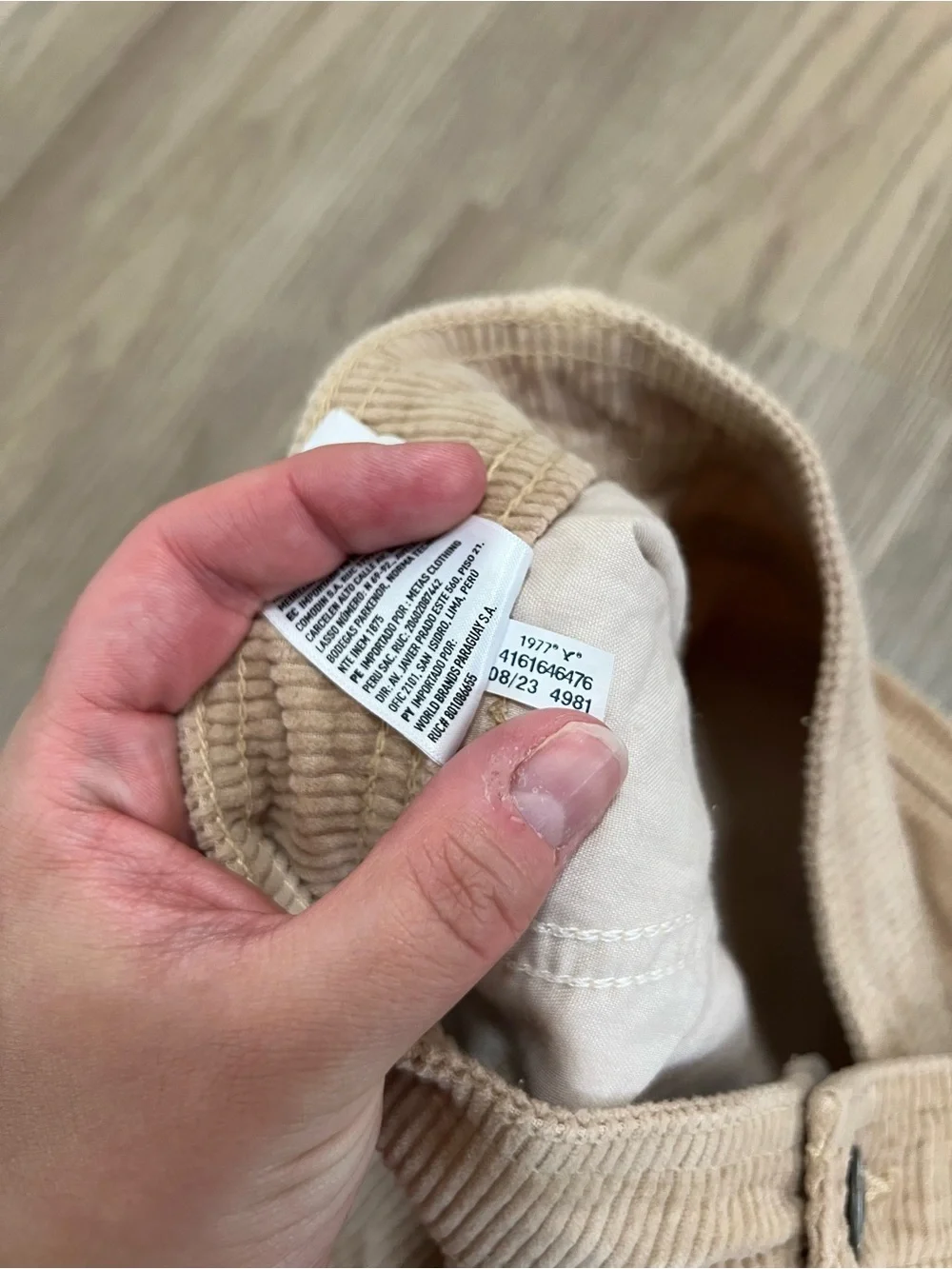 American Eagle Super High Rise Baggy Wide Leg Corduroy Cargo Pants Size 14 NWT